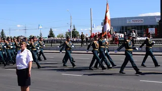 Парад в Курске 23 08 2018