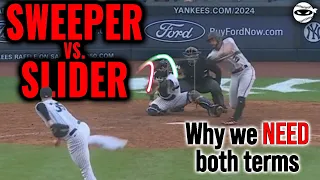 Sweeper vs. Slider: Why we need BOTH terms!