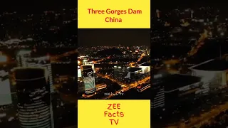 Three gorges dam | The world's most powerful dam | Random facts | Flood in china 2022 #shorts