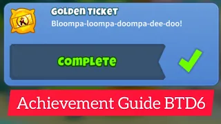 How to unlock Small Monkey Towers (Golden Ticket achievement) | BTD6