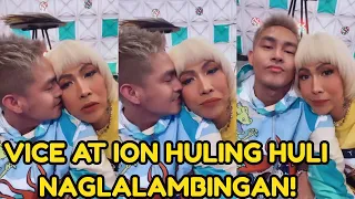 Vice Gand Ion Perez HULING HULI NAGLALAMBINGAN!|Ion Perez Vice Ganda SUPER SWEET sa Set ng Showtime!