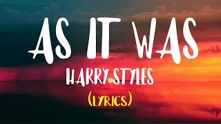 HARRY STYLES -  As It Was ( Lyrics-Letra)