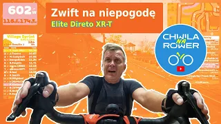 Zwift i trenażer Elite Direto XR-T - vlog rowerowy #37