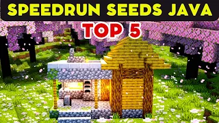 TOP 5 SPEEDRUNNING SEEDS MINECRAFT JAVA 1.20! | Best Minecraft 1.20 Seeds Java