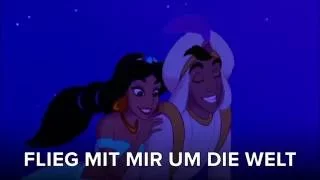 "A Whole New World" from Aladdin Karaoke in German