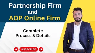 AOP NTN Online Procedure | Partnership Firm Online NTN