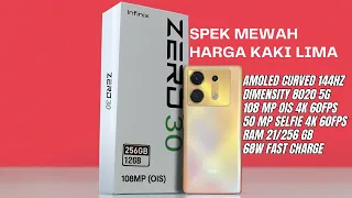 RESMI !! INFINIX ZERO 30 5G INDONESIA 🔥 21GB+256GB | 50 MP 4K 60FPS SELFIE | DIMENSITY 8020 5G