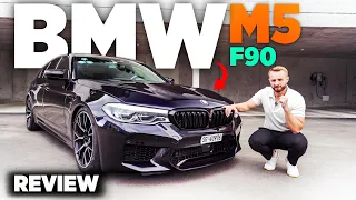2019 BMW M5 F90 Competition Exterior and Interior Review 4K