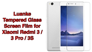 Luanke Tempered Glass Screen Film for Xiaomi Redmi 3 / 3 Pro / 3S / Drill Set from GearBest.com