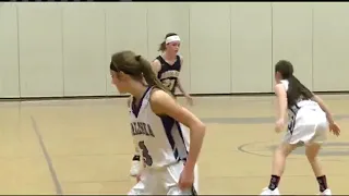 12/13/18 - Girls Basketball - Aquinas, 61 - Onalaska, 47