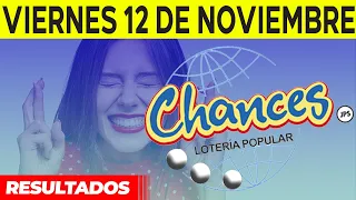 Sorteo Lotería popular Chances del Viernes 12 de noviembre del 2021