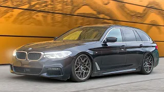 Первая в мире BMW 540i Touring на ПНЕВМЕ!