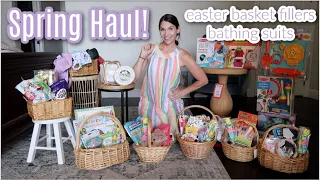 Huge Spring Haul! Easter Basket Fillers, Under $10 Bathing Suit Try On, Home Goods, Thrifted Finds!