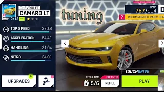 ASPHALT 9: LEGENDS - FIRST GAMEPLAY  Camaro LT / Tuning (D) Class PREVİEW