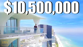 Touring a $10 Million Dollar | Miami Penthouse at Jade Signature | Oceanfront | Peter J Ancona