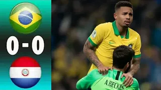 Brazil vs Paraguay Highlights+Penalties 4-3 / Copa America Football