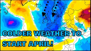 Colder Weather to Start April! 25th March 2023