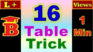 16 Table Trick