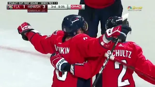 Alex Ovechkin's goal vs Panthers and Bobrovsky in game 3 (2022)