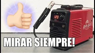 Cómo ELEGIR una MÁQUINA de SOLDAR INVERTER o inversora.