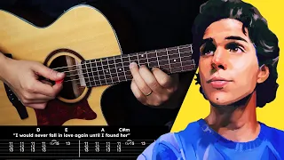 Until I Found You Guitar Tutorial | Easy Chords + Tabs + Lyrics (Stephen Sanchez)