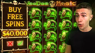 $40,000 Bonus Buy on VOODOO MAGIC 🦇 (40K Bonus Buy Series #07)