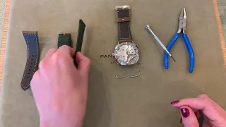 How to Change a Panerai Radiomir With Wire Lugs