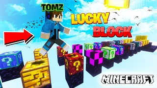 Minecraft : Colourful LUCKY BLOCK Race !!!! Malayalam |