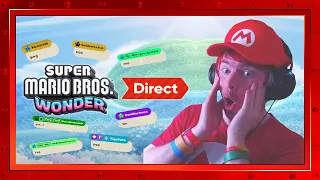 Mario Wonder Direct Reaction!