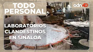 Laboratorio clandestino es desmantelado en Sinaloa