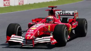 Ferrari F2005 at Montreal in Assetto Corsa