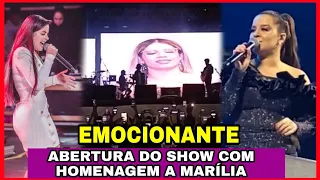 MAIARA E MARAISA ABERTURA DO SHOW COM HOMENAGEM A MARÍLIA MENDONÇA EM APUCARANA! EMOCIONANTE