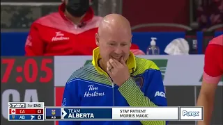 Page 1 vs. 2 - 2022 Tim Hortons Brier - Bottcher (CA) vs. Koe (AB)