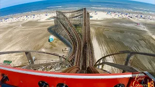 Great White POV 4K Front Row 60fps Morey's Piers Wildwood, NJ