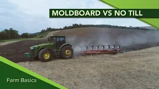 Farm Basics #1103 Moldboard Plow vs No Till (Air Date 5-26-19)