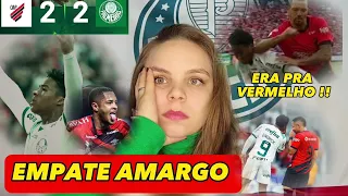 [REACT] ATHLÉTICO-PR 2x2 PALMEIRAS | ERRO GROTESCO DE ARBITRAGEM| MELHORES LANCES | BRASILEIRÃO 2023