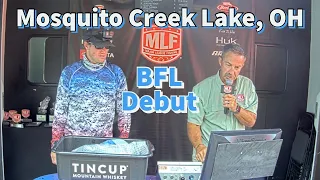 My First MLF BFL Tournament (Co-Angler)- Mosquito Creek Lake, OH