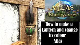 How to make a Lantern and Change its Colour Atlas Xbox Series X Single Player 2022