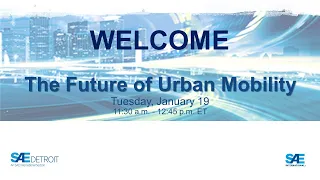 Urban Mobility Series: The Future of Urban Mobility