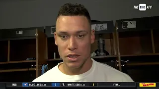 Aaron Judge reaches base safely in win