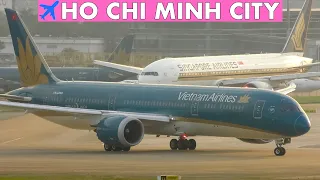 Big Jets Plane Spotting at HO CHI MINH CITY Vietnam
