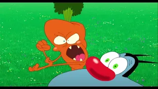 हिंदी Oggy and the Cockroaches - AN OGGY AND THE LIVING CARROT (S03E14) - Hindi Cartoons for Kids
