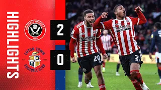 Sheffield United 2-0 Luton Town | EFL Championship highlights | Brewster & Robinson goals 🔛🔥