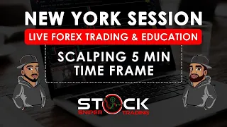 LIVE NFP RED FOLDER Forex Trading & Education - June 3rd - New York Session - 5 Minute Scalping