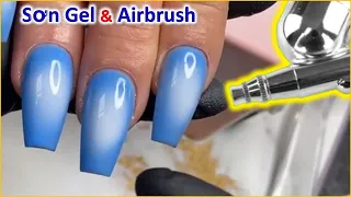 Sơn Gel ko cần Base và Airbrush | JadeTang Nailsjobs