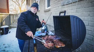 Asado Argentino Loco зимой в Канаде -30 ° C!