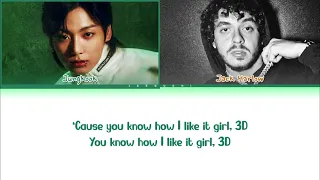 정국 Jungkook '3D feat  Jack Harlow' Lyrics