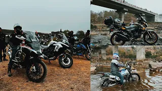 OFFROAD RIDE WITH BMW GSA AND BENELLI TRK 502 ,#bmw #trk #offroad #watercrossing #superbike #viral