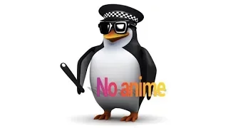 What is the absolute SIZE of the NO ANIME PENGUIN?