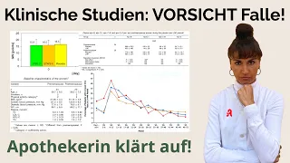 Klinische Studien lesen und verstehen | Apothekerin erklärt - lass dich nicht manipulieren